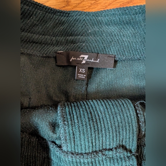Beautiful Green Corduroy Pants - Picture 6 of 9